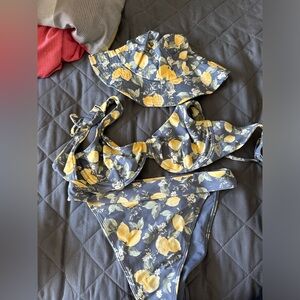 Abercrombie & Fitch Swimsuit with matching Bucket Hat